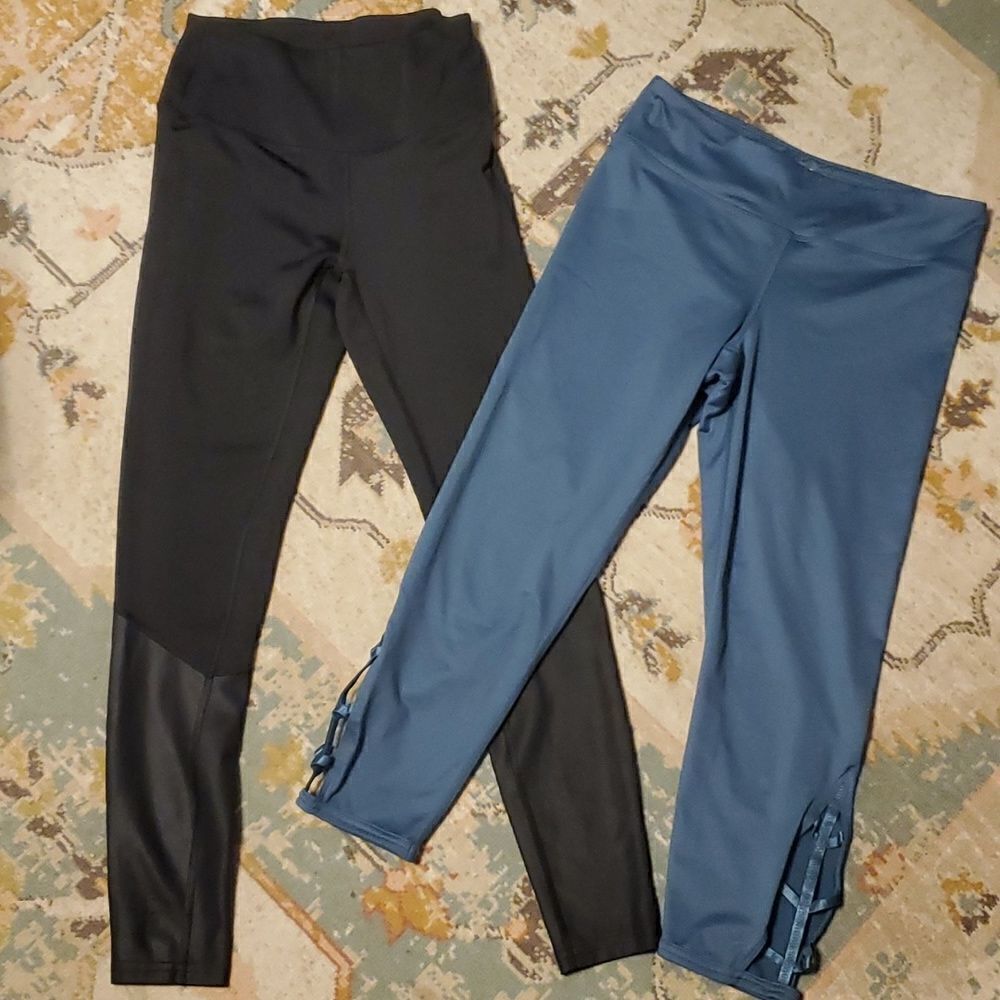 Joy Lab Capri Yoga Pants Workout Leggings & New‎ Balance performance leggings